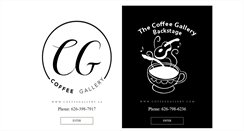 Desktop Screenshot of coffeegallery.com
